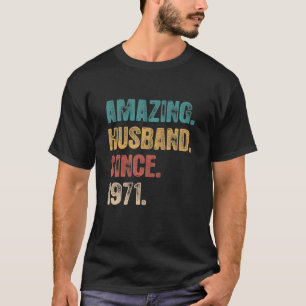 51 Wedding Anniversary For Him - Amazing Husband S T-Shirt