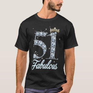 51 Year Old Its My 51st Birthday Queen Diamond Hee T-Shirt