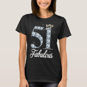 51 Year Old Its My 51st Birthday Queen Diamond Hee T-Shirt
