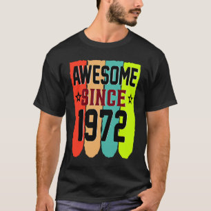 51 Year Old Vintage 1972  51nd Birthday T-Shirt