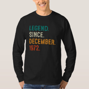 51 Years Old 51st Birthday Legend Since December 1 T-Shirt