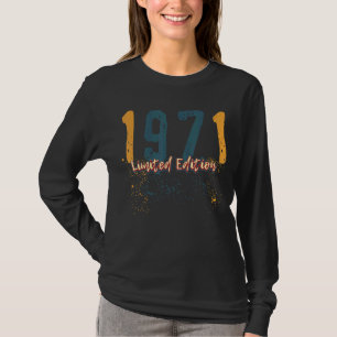 51st Birthday Ladies Mens 51 Years 1971     T-Shirt