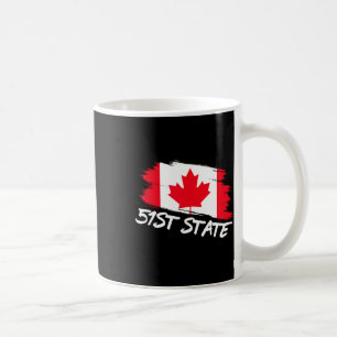 51st State Canada 51 Meme Funny Trump Coffee Mug