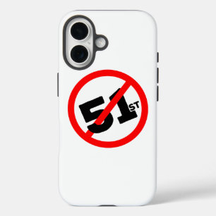 51st State No Way iPhone 16 Case