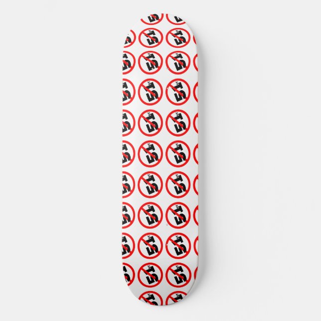 51st State No Way Skateboard (Front)