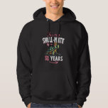 51st Wedding Anniversary 51 Years Couple She's My  Hoodie<br><div class="desc">51st Wedding Anniversary 51 Years Couple She's My Shell-Mate</div>