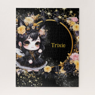 520 Pieces Goth Girls Kawaii Chibi Cute Custom Jigsaw Puzzle