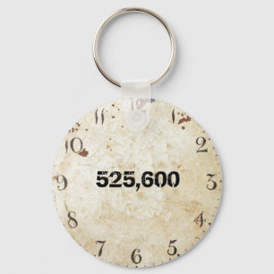 525,600 Minutes Key Ring