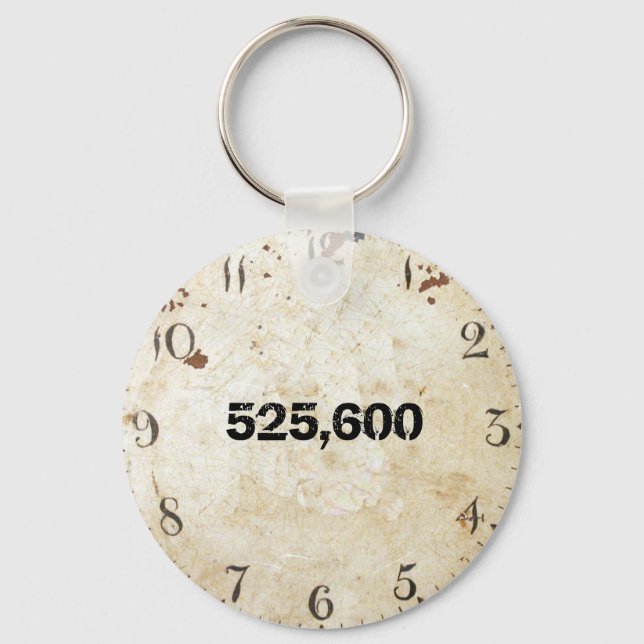 525,600 Minutes Key Ring (Front)