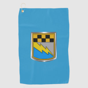 525 Military Intelligence Brigade Customised Patch Golf Towel