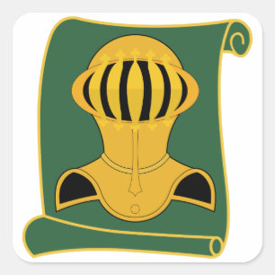 525th Military Police Battalion VIGILANT WARRIOR Square Sticker