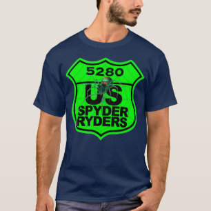 5280 Chapter - Logo Safety Green  T-Shirt