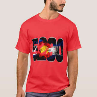 5280 Colorado flag T-Shirt