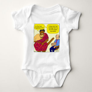 529 nigerian prince cartoon baby bodysuit