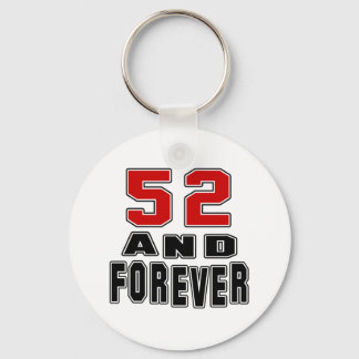 52 birthday designs key ring