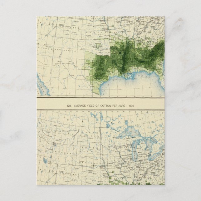 52 Cotton 1890 Postcard (Front)