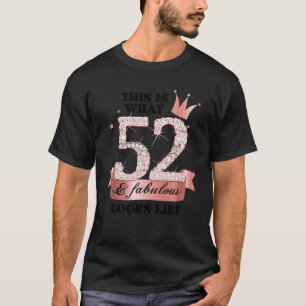 52 & Fabulous I Rose And White Party Group Candid  T-Shirt