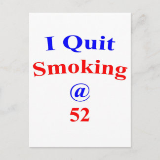 52 Quit Smoking Postcard