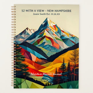 52 With A View New Hampshire Mountain Peaks Summit Planner
