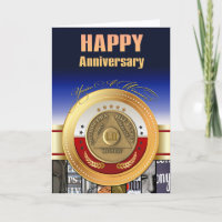 52 Year AA Anniversary Coin You're A Winner Award
