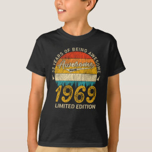 52 Year Old Bday 1969 Awesome Since 52nd Birthday T-Shirt