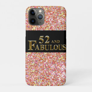 52nd Birthday iPhone 11 Pro Case