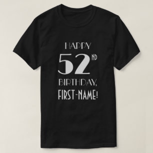 52nd Birthday Party - Art Deco Inspired Look Shirt
