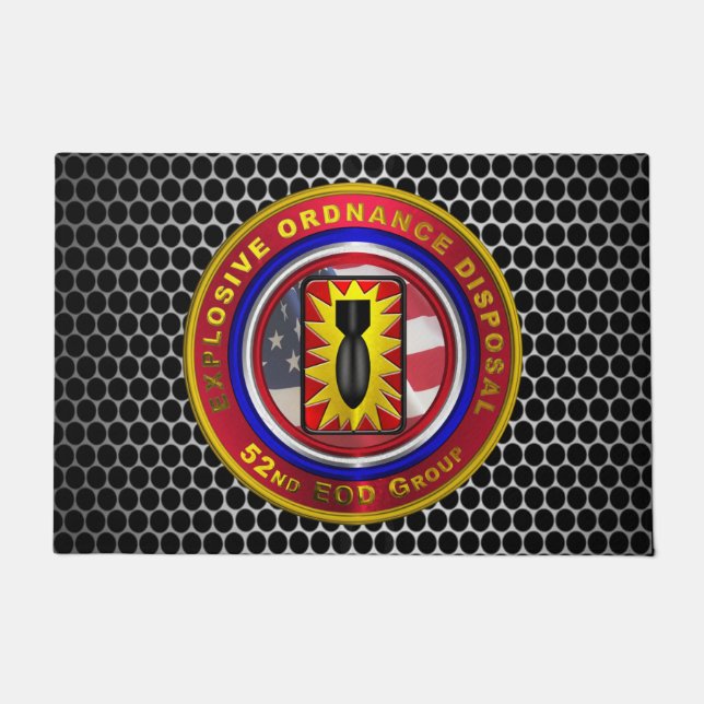 52nd Explosive Ordnance Disposal Group  Doormat (Front)