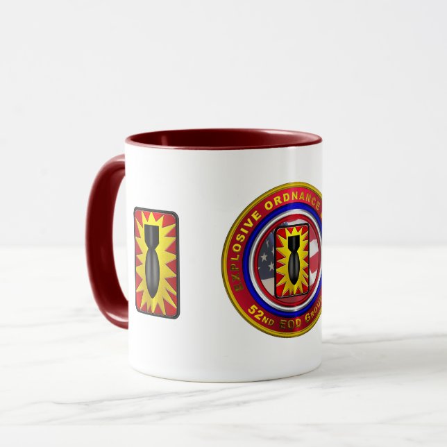 52nd Explosive Ordnance Disposal Group Mug (Front Left)