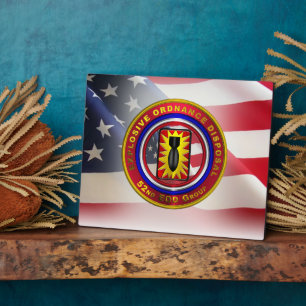 52nd Explosive Ordnance Disposal Group  Plaque