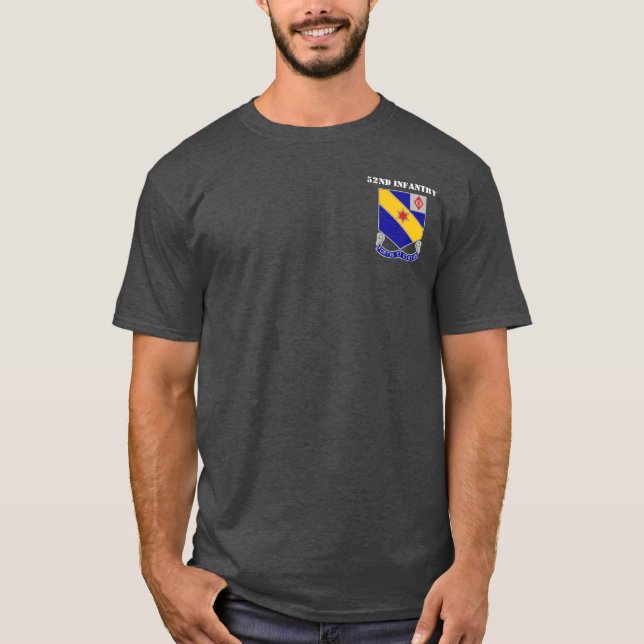 52nd Infantry Regiment - 2nd Infantry Division T-Shirt (Front)
