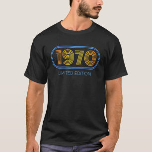 52th Birthday Ladies Mens 52 Years 1970 T-Shirt