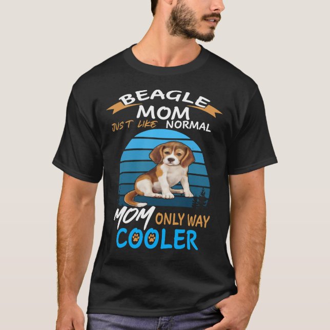 53 Beagle Mum Cooler T-Shirt (Front)