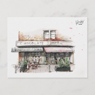 53: Milson’s point cafe Postcard