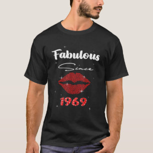 53 Years Old Fabulous Since 1969 53th Birthday For T-Shirt
