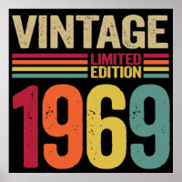 53 Years Old Gifts Vintage 1969 53th Birthday gift