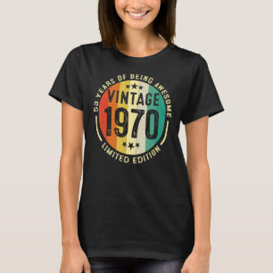 53 Years Old Vintage 1970 birthday 53rd Birthday T-Shirt