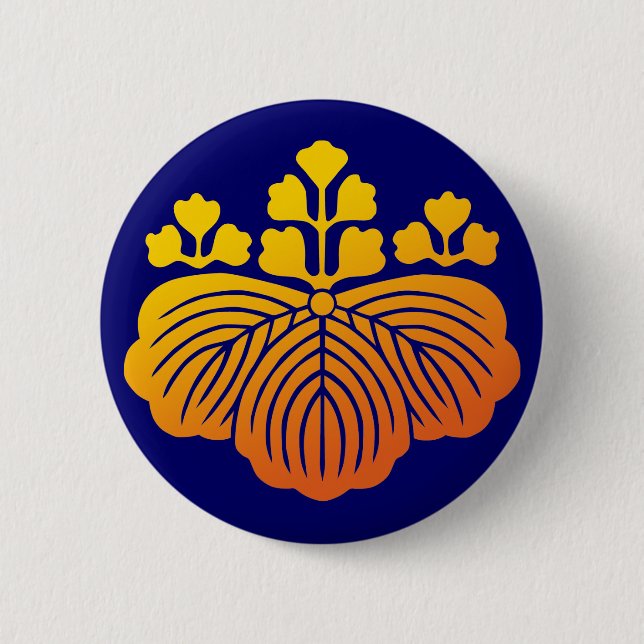 53kiri(YO) 6 Cm Round Badge (Front)