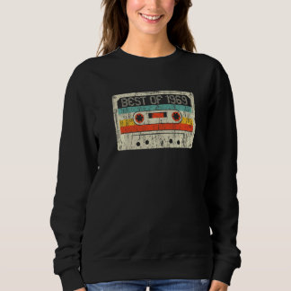 53rd Birthday  Best Of 1969 Cassette Tape 53 Years Sweatshirt