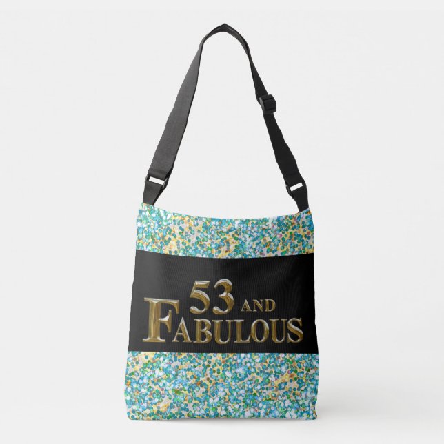 53rd Birthday  Crossbody Bag (Front)
