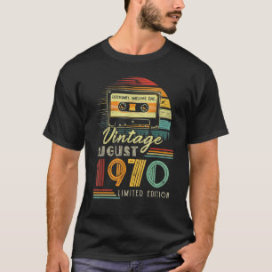 53rd Birthday Decorations For Women Men August 19 T-Shirt