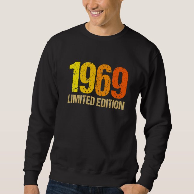 53rd Birthday Ladies Mens 53 Years 1969    5 Sweatshirt (Front)