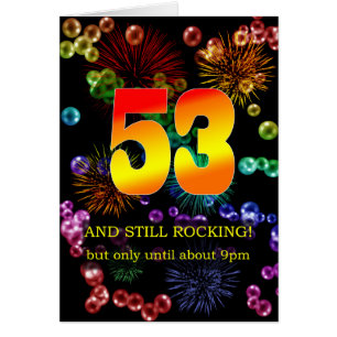 53rd Birthday Still Rocking