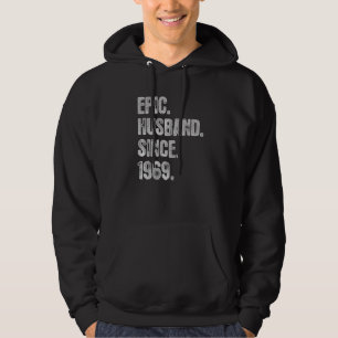 53rd Wedding Aniversary For Him Epic Husband Since Hoodie