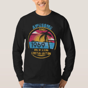 53rd Year Old Awesome Since 1969 53rd Birthday T-Shirt