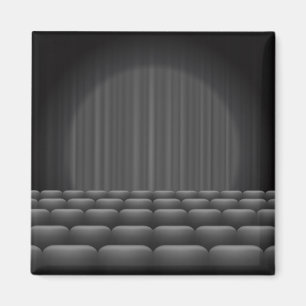 5460Grey Curtain Magnet