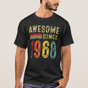 54 Birthday Decorations Men Women 1968 Bday 54Th B T-Shirt