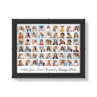 54 Photo Collage Add Your Own Greeting Poster