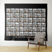 54 Square Photo Collage with Simple Text