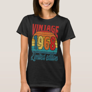 54 Years Old Bday Vintage 1968 54th Birthday T-Shirt